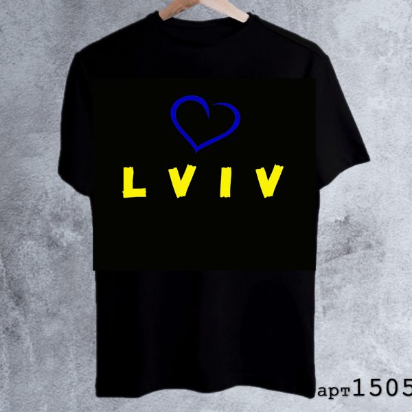 Футболка с принтом Lviv